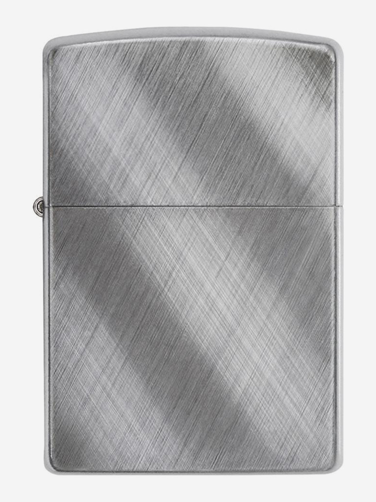 Зажигалка бензиновая ZIPPO 28182 Classic Diagonal Weave Brushed Chrome