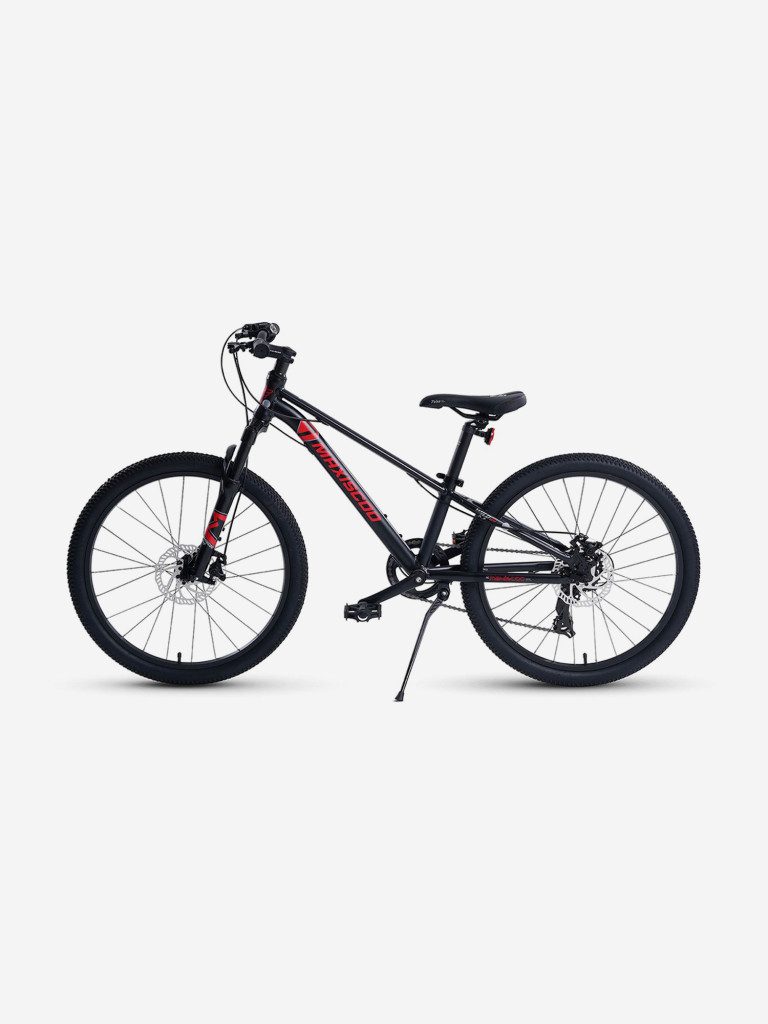 Велосипед детский Maxiscoo "7BIKE" 24'' M300, черный, 2024