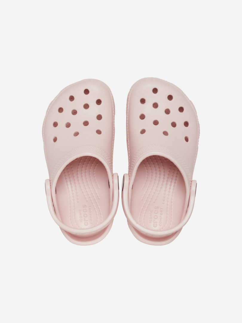 фото Сабо детские crocs classic clog k, розовый