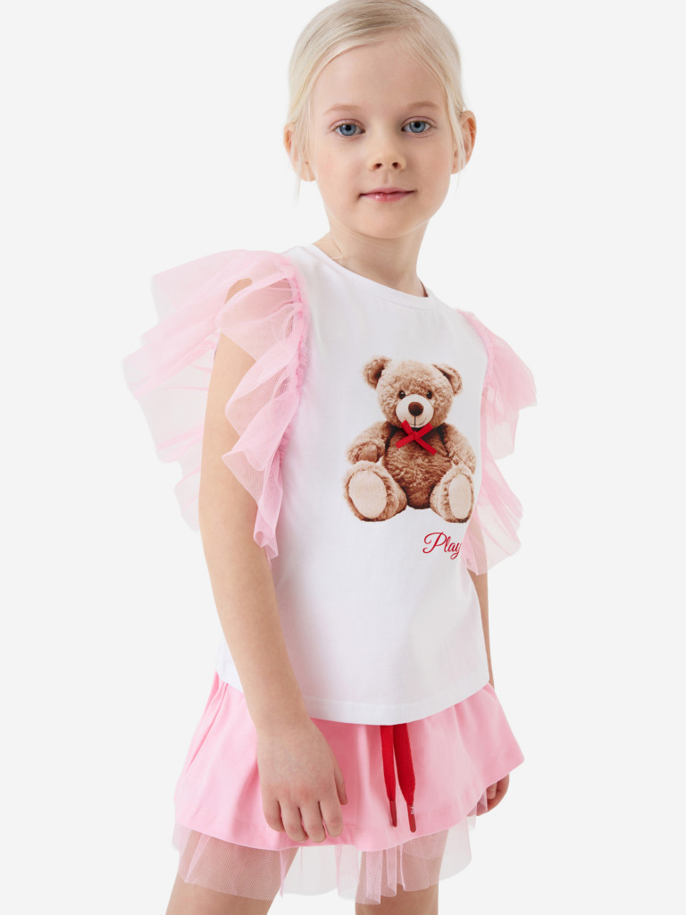 Футболка для девочки PlayToday