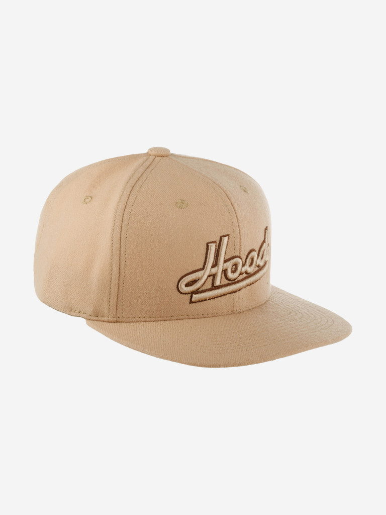 Бейсболка с прямым козырьком HOOD 100-MWL045-HD001-CL Hood 3D IX (бежевый)