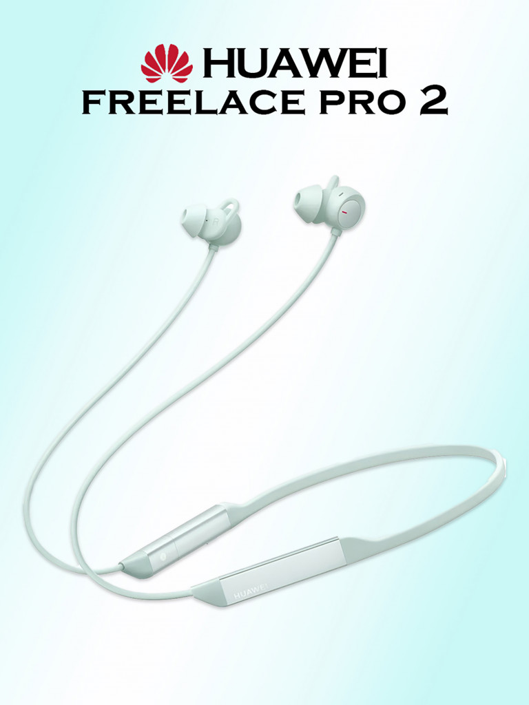 Беспроводные наушники HUAWEI FreeLace Pro 2, зеленые