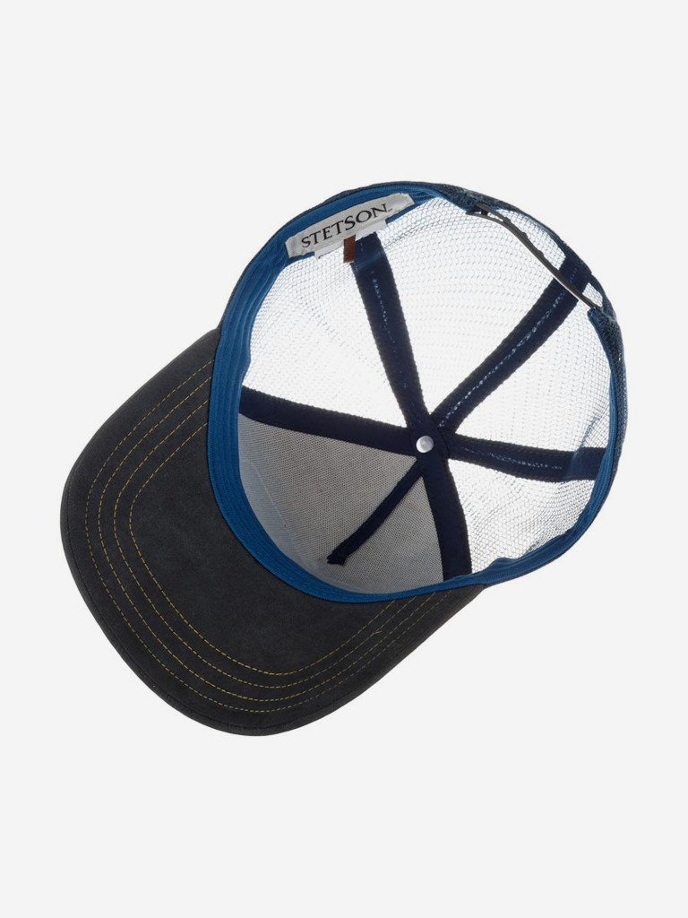 Бейсболка с сеточкой STETSON 7766101 TRUCKER CAP MUSTANG (белый)