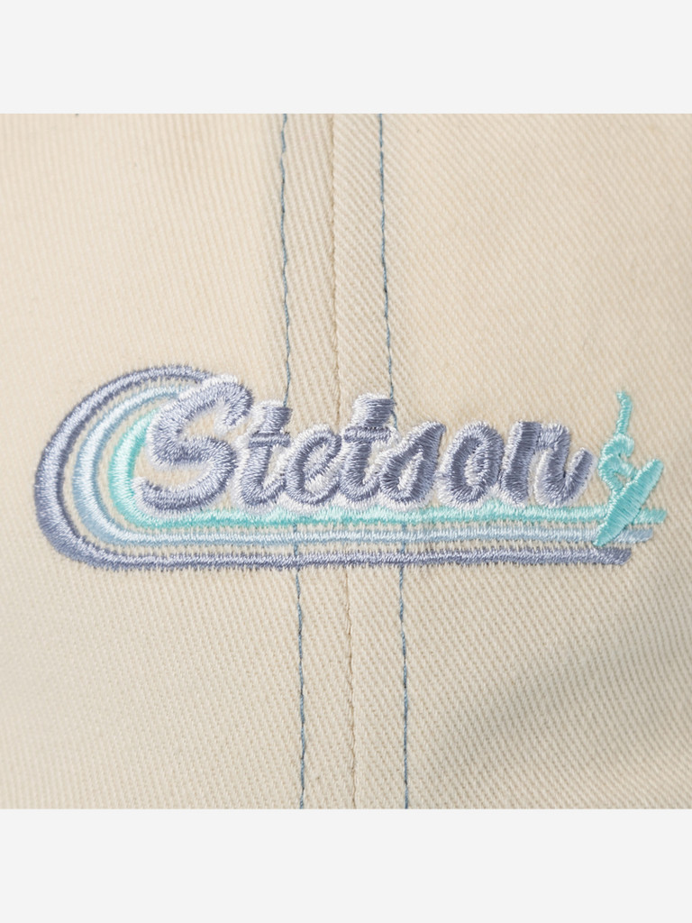 Бейсболка STETSON 7711146 BASEBALL CAP CATCH THE WAVE (бежевый)