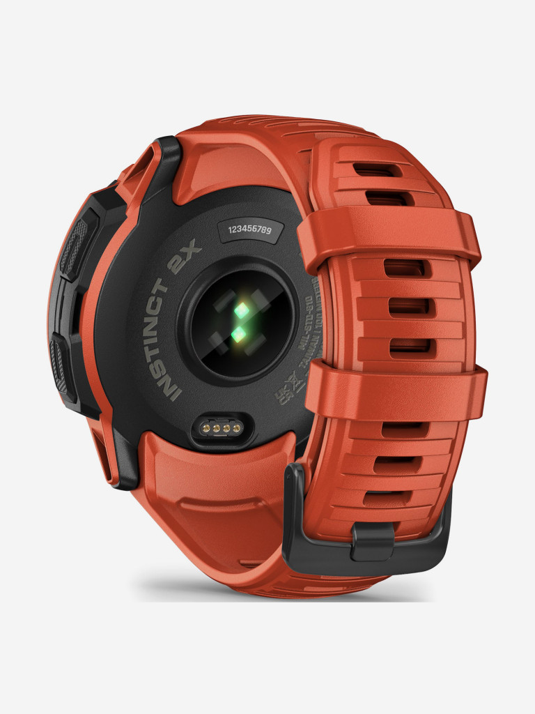 Спортивные часы Garmin Instinct 2X Solar Flame Red