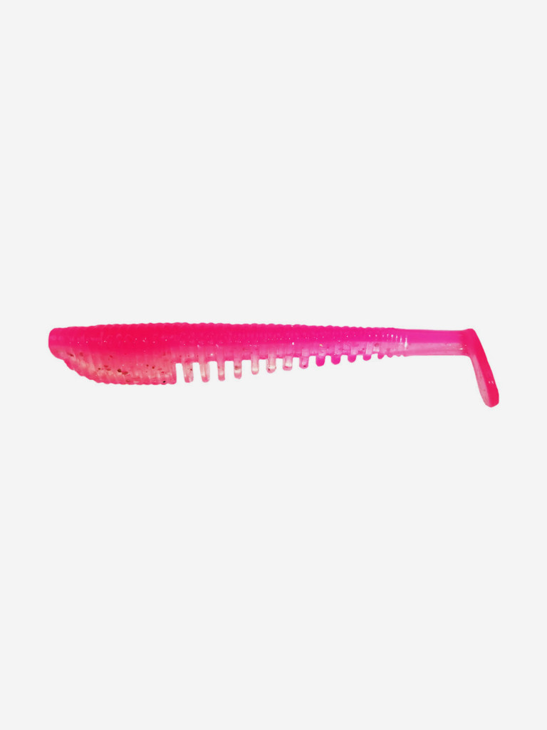 Виброхвост SANSAN VIBRO BRUNA 85, Col. 31 BUBLE GUM SILVER SHAD