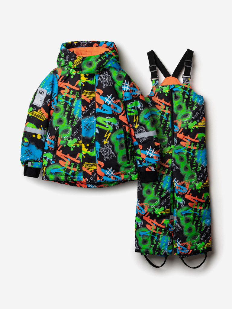 Комплект зимний для мальчиков: куртка, полукомбинезон PlayToday