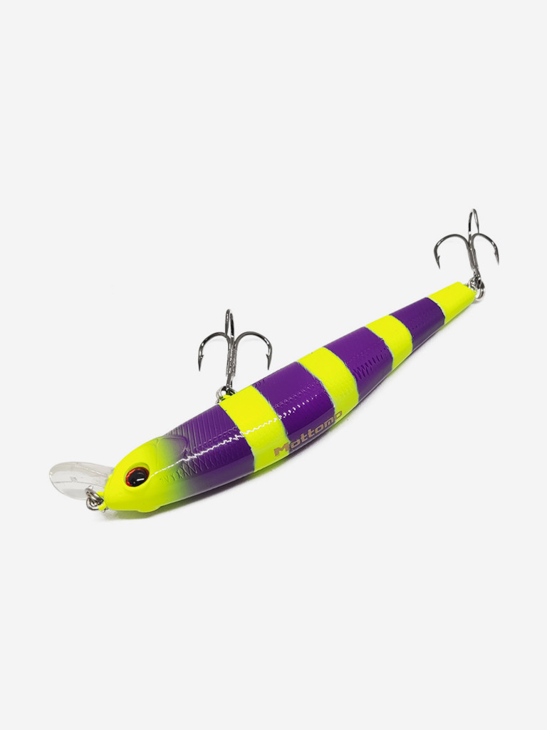 Воблер Mottomo Leo 90SP 10,4g Violet Chartreuse