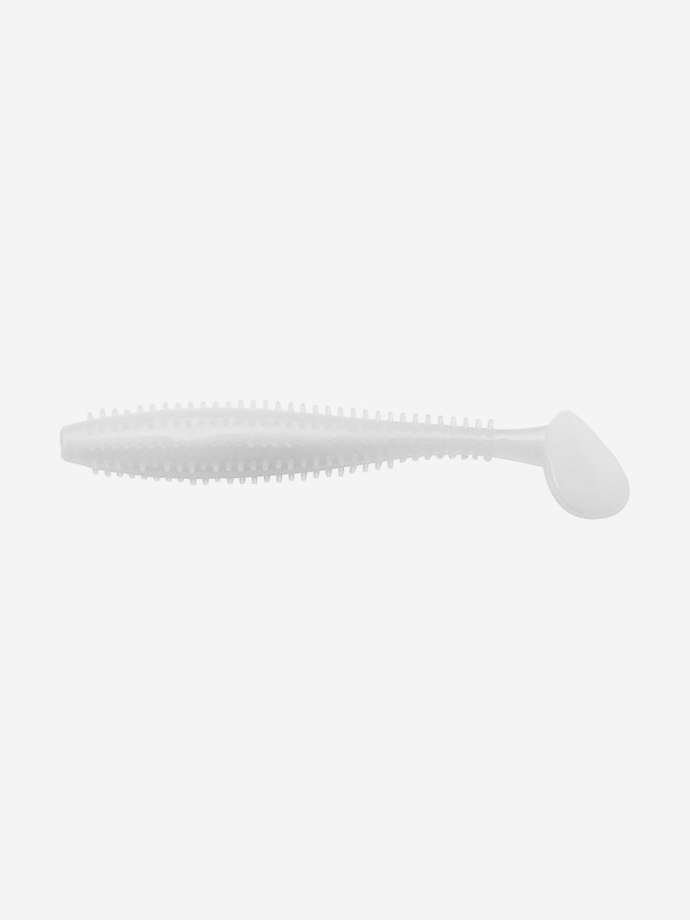Мягкая приманка Helios Shaggy, 3,35'' / 8,5 см, White, 100 шт (HS-16-001-N)