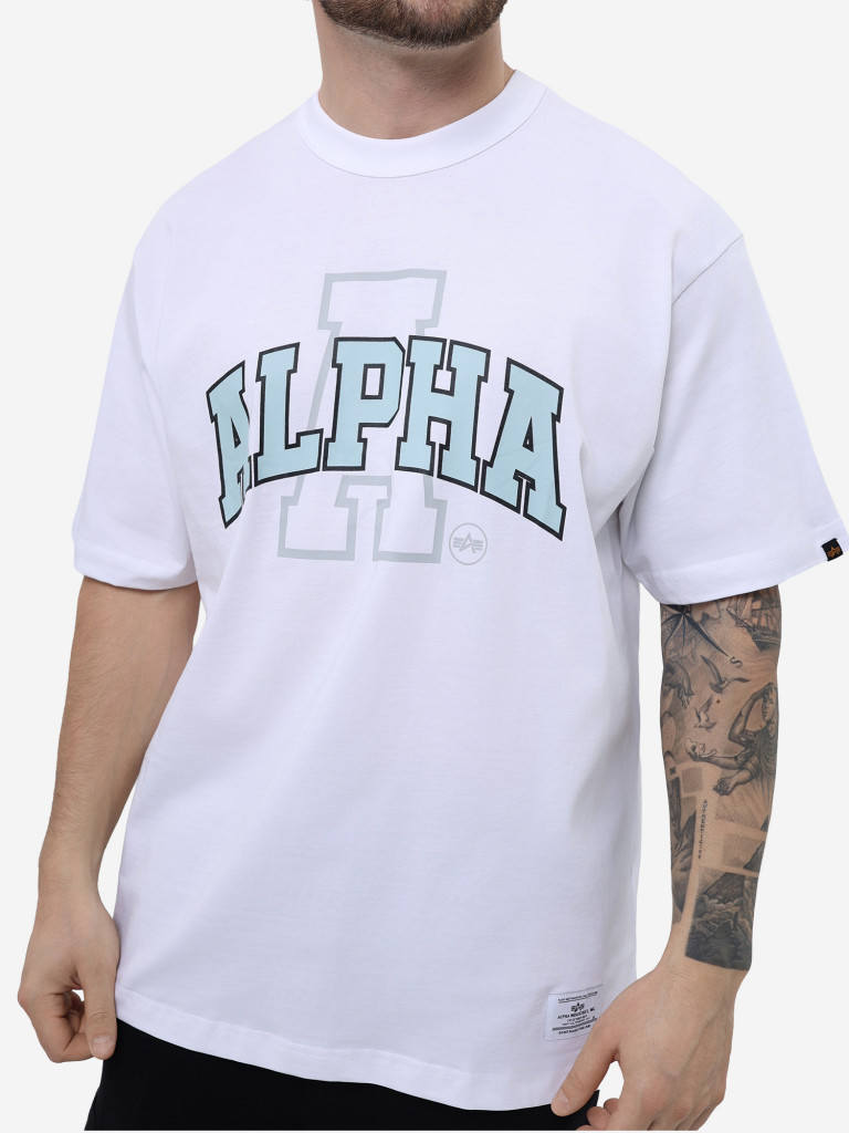 Футболка Relaxed Collegiate A Alpha Industries