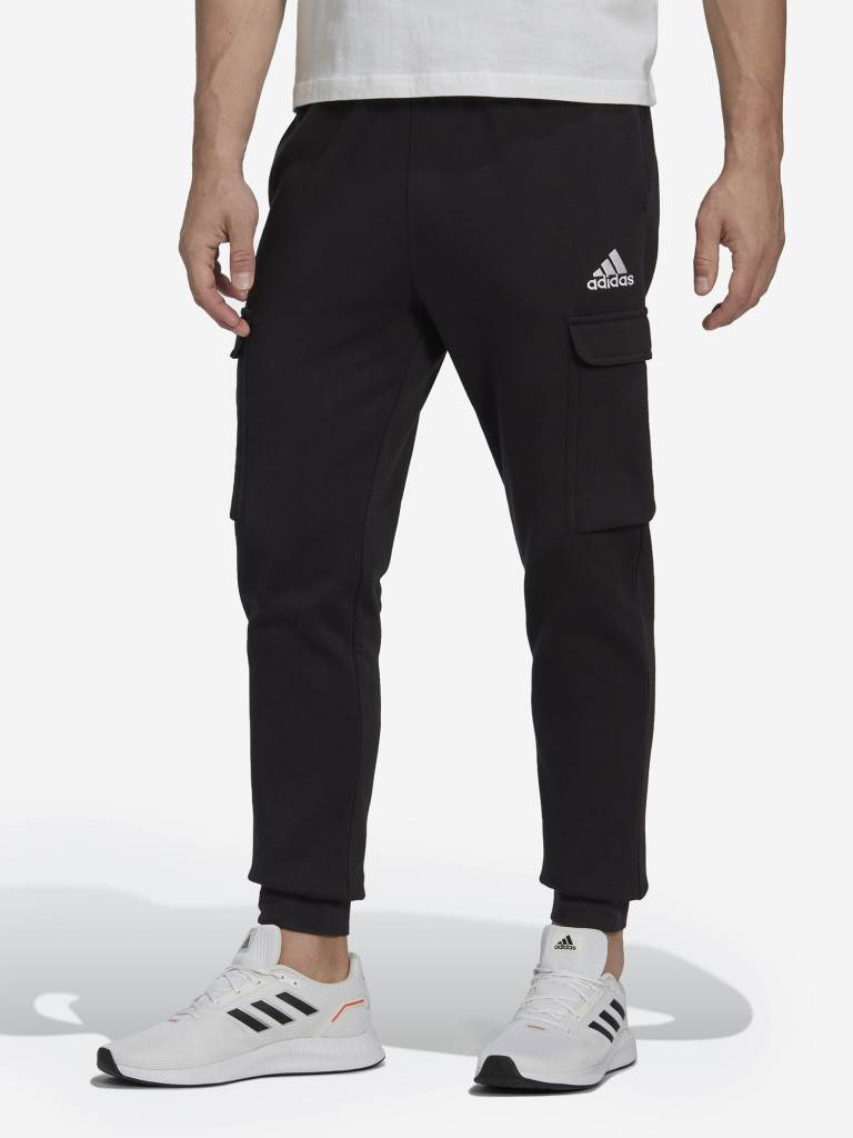 Adidas Essentials Regular Tapered Cargo Joggers Pants