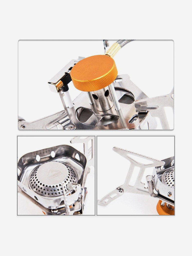 Горелка Widesea 3500 Вт с пьезоподжигом и ветрозащитой