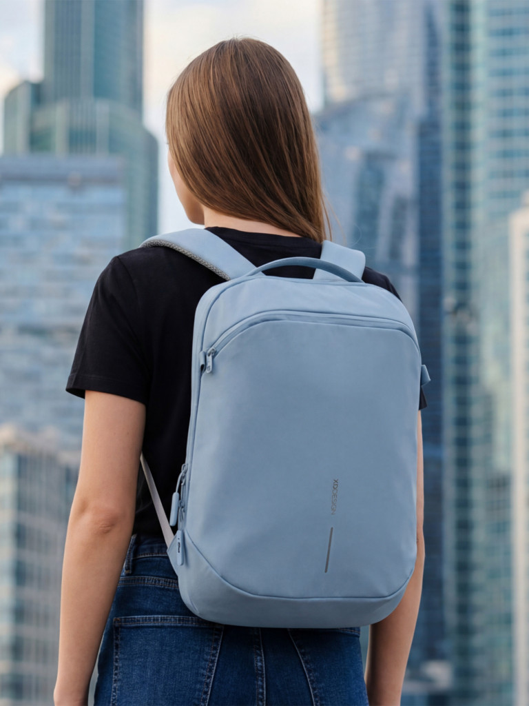 Рюкзак для ноутбука до 16" XD Design Bobby Air (P706.3215), голубой