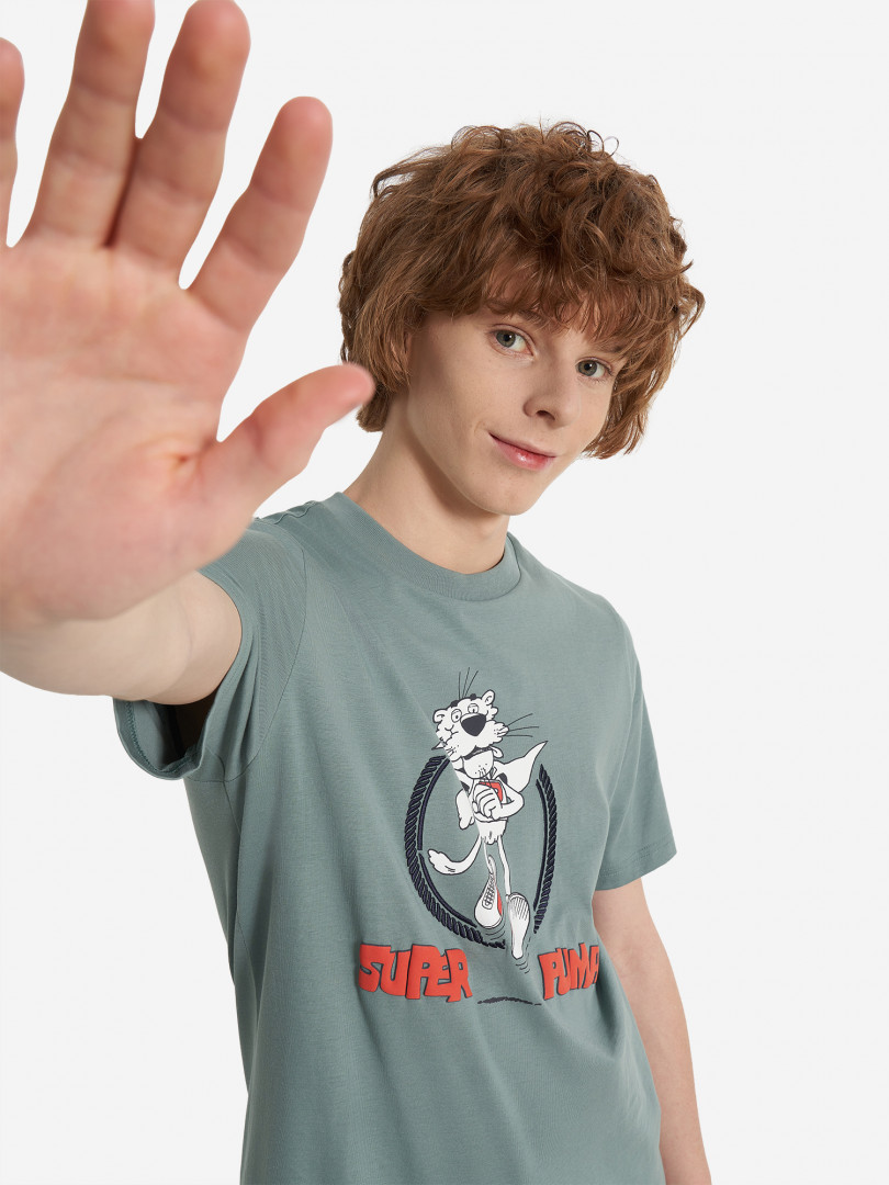 Футболка для мальчиков PUMA Super Graphic Зеленый 2099₽