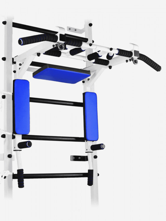 Турник Мультихват на Шведскую стенку Sportlim Бело-синий