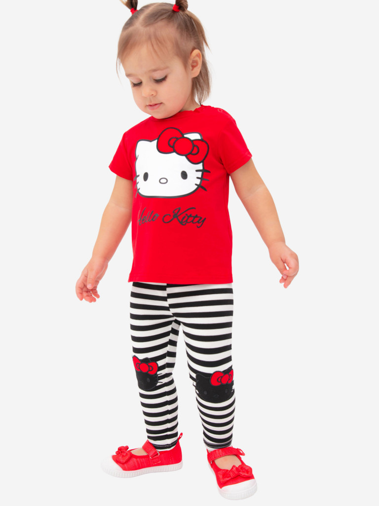 Комплект для девочек: футболка, легинсы PlayToday