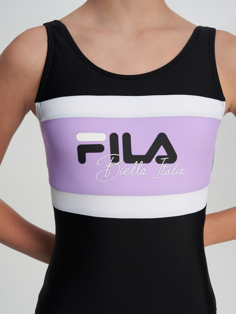 Купальник слитный для девочек FILA
