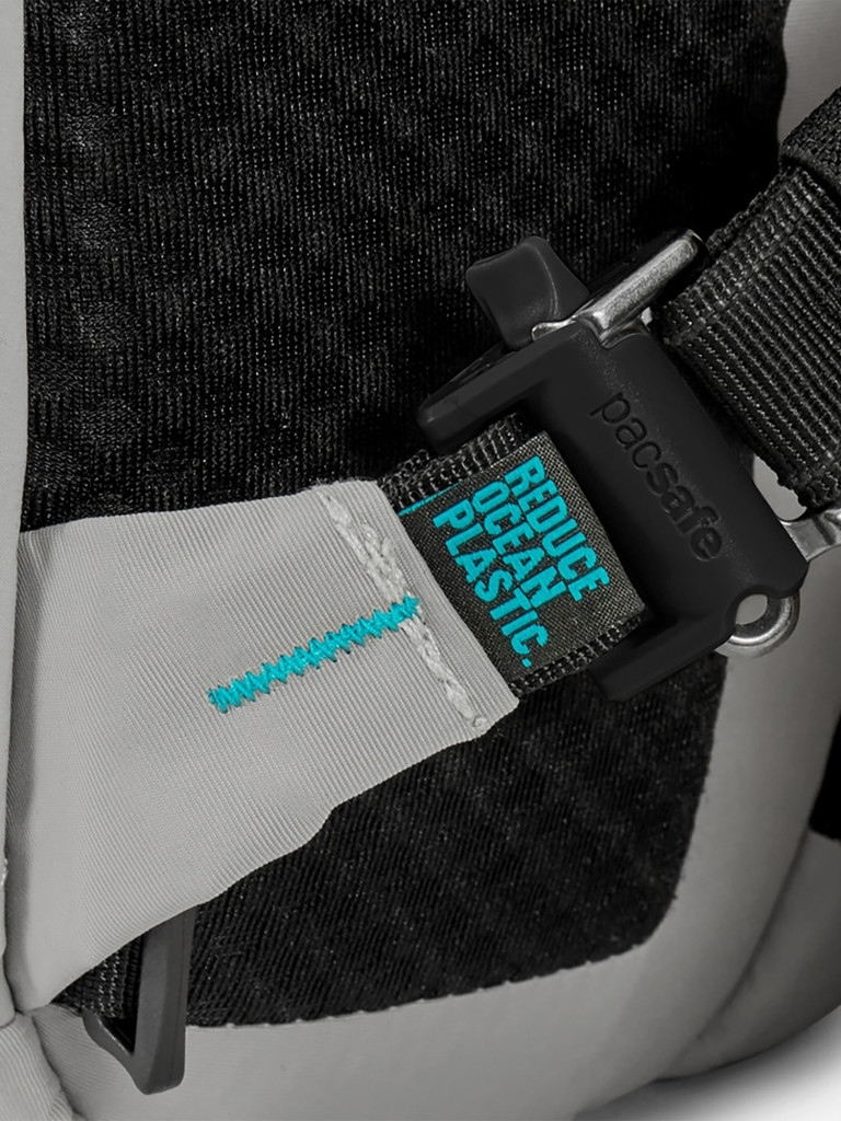 Рюкзак антивор Pacsafe ECO 25, серый ECONYL, 25 л.