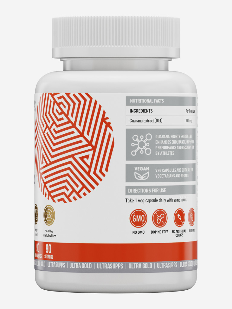 Гуарана Ultrasupp Ultra Gold, 90 шт