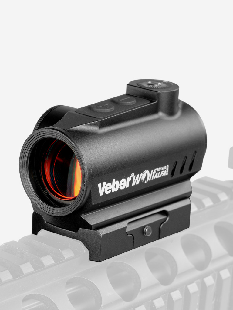 Прицел коллиматорный Veber Wolf Alfa RD1X20 OLED