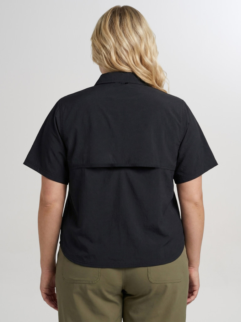 Рубашка с коротким рукавом женская Columbia Brea Falls Woven SS, Plus Size