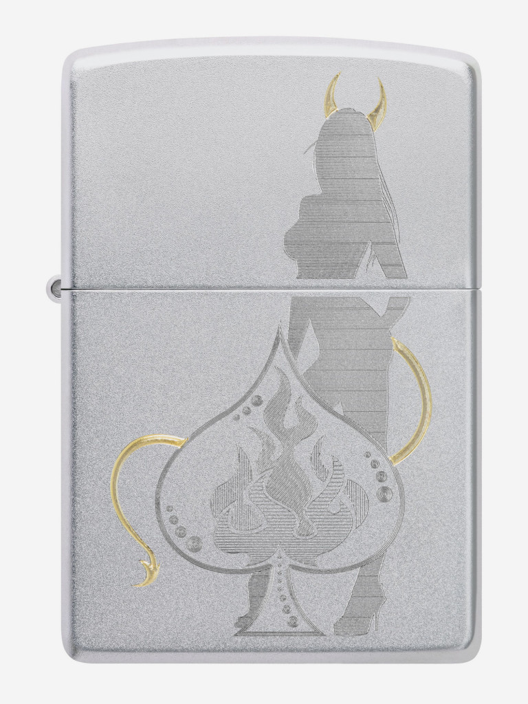 Зажигалка бензиновая ZIPPO 48658 Devilish Ace