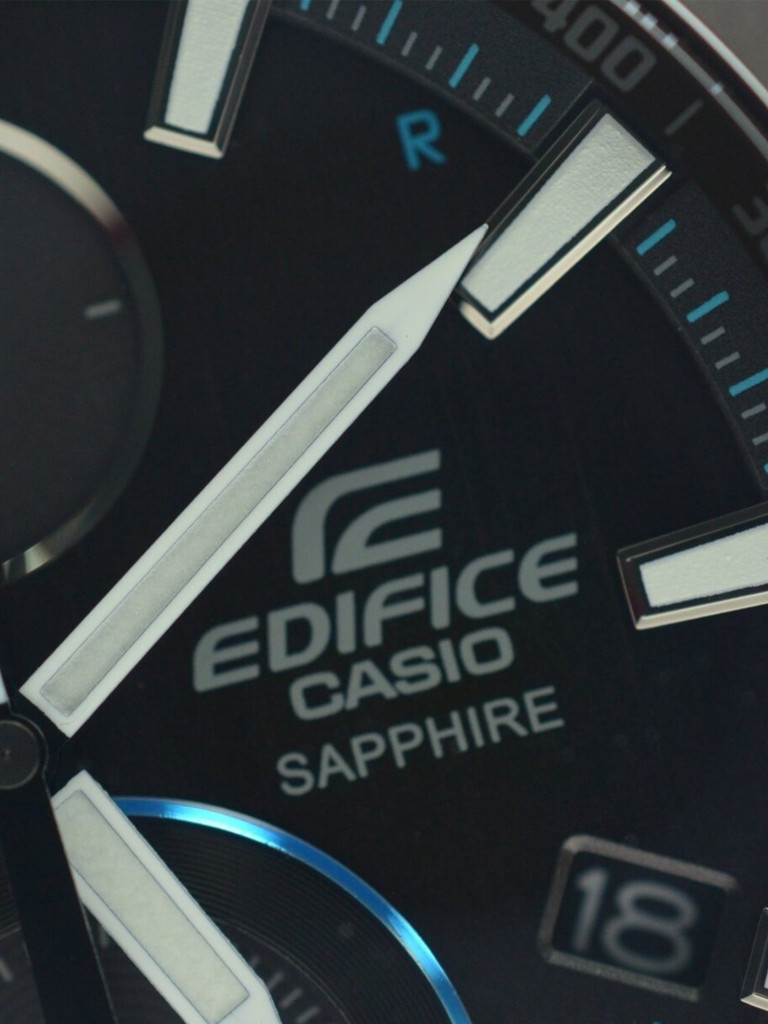 Японские наручные часы CASIO Edifice EQB-1100D-1A с хронографом