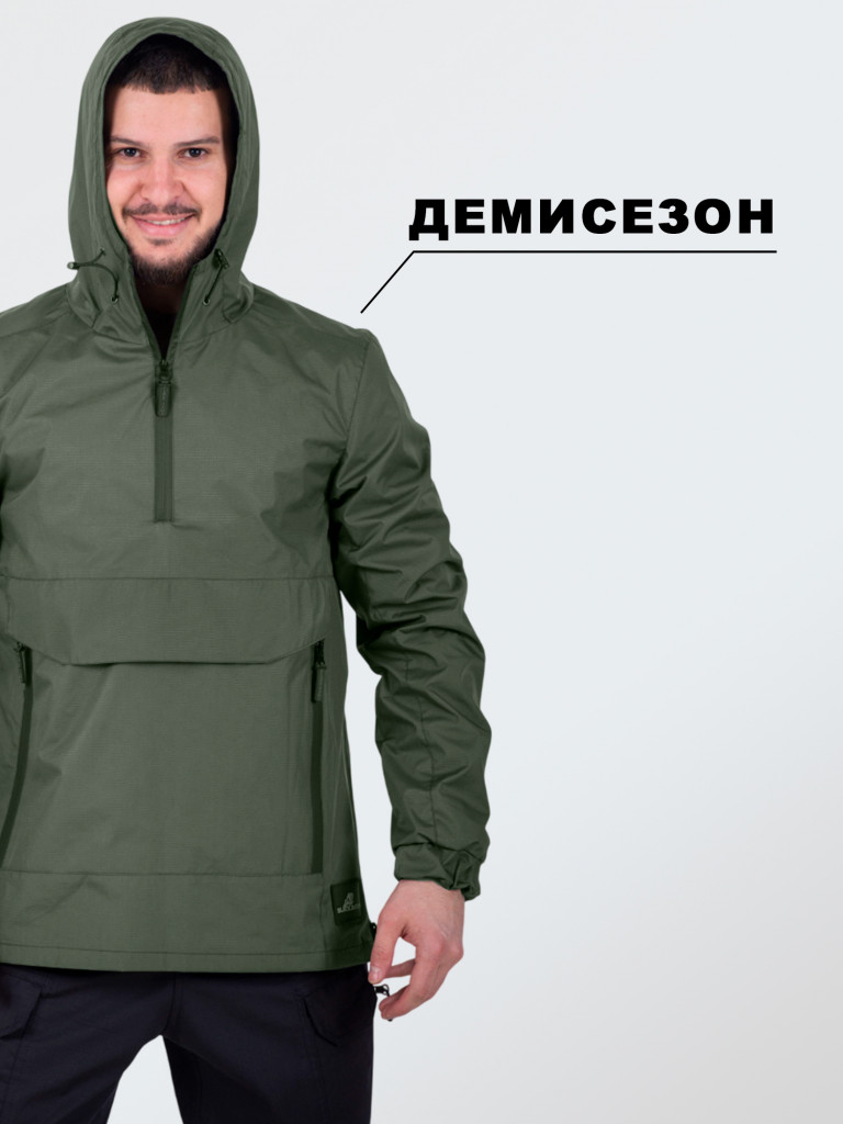 Ветровка для рыбалки Black Rams BRO 106 Хаки M