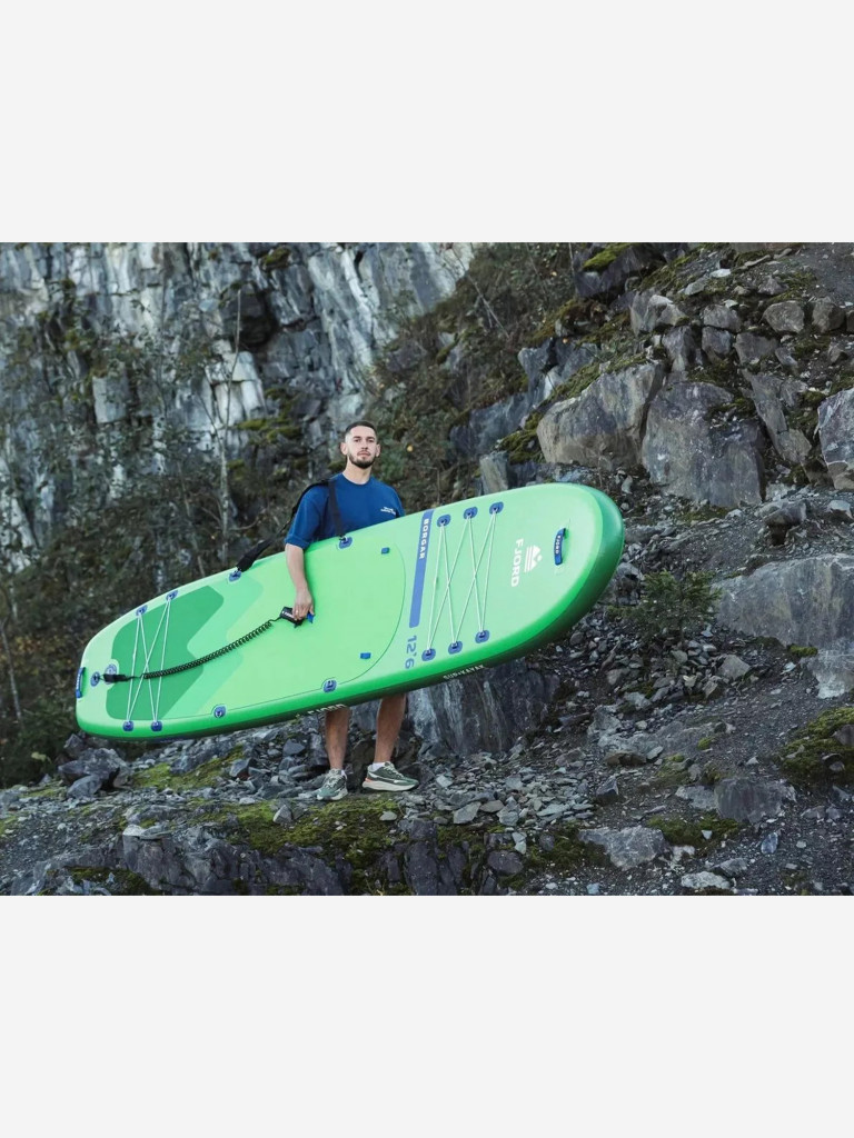 Доска SUP надувная Fjord Borgar 12'6"х34"х6"