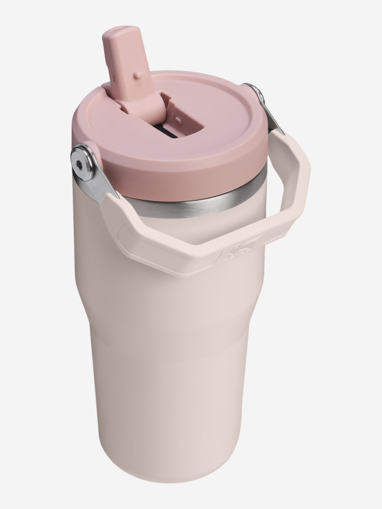 Термокружка Stanley IceFlow Flip Straw 2.0 Tumbler, 600 мл, розовый