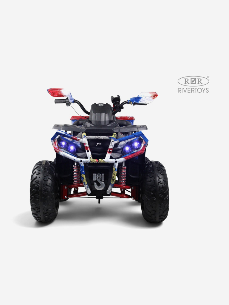 Детский электроквадроцикл RIVERTOYS Z111ZZ русский медведь