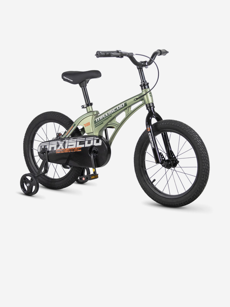 Велосипед Детский Maxiscoo Cosmic базовый 16'' Оливковый Матовый (2026) (MSC-C1651B)