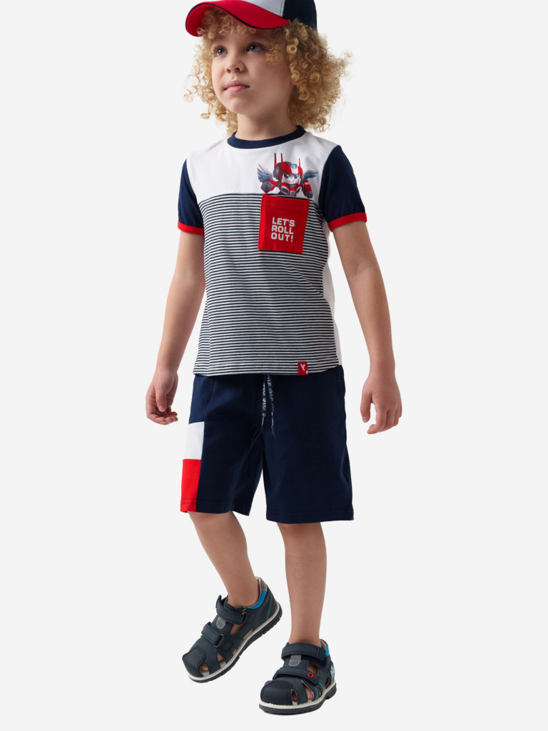 Комплект для мальчиков: футболка, шорты PlayToday