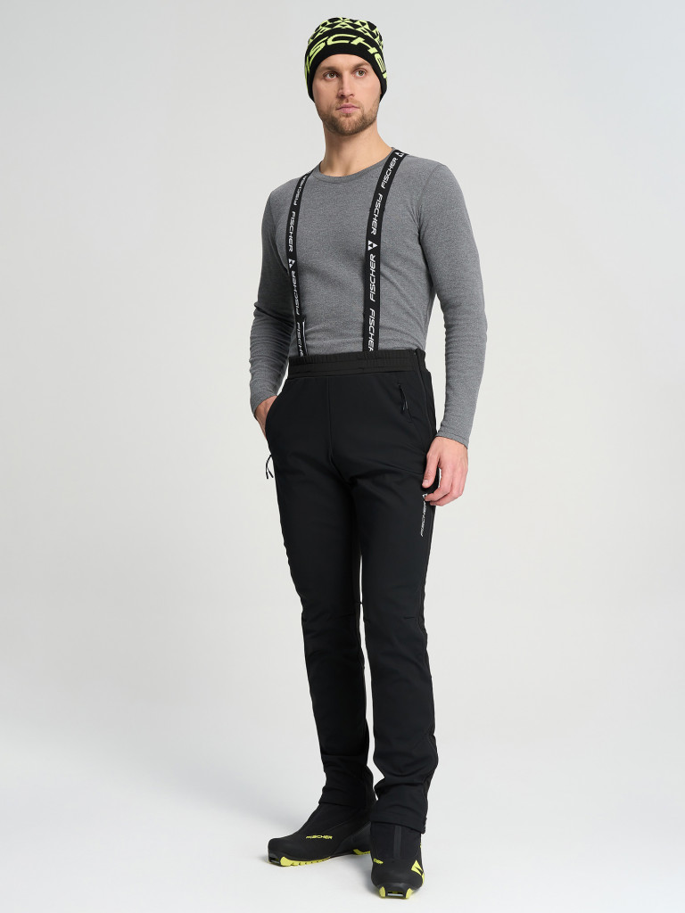 Брюки для беговых лыж мужские Fischer Softshell Warm