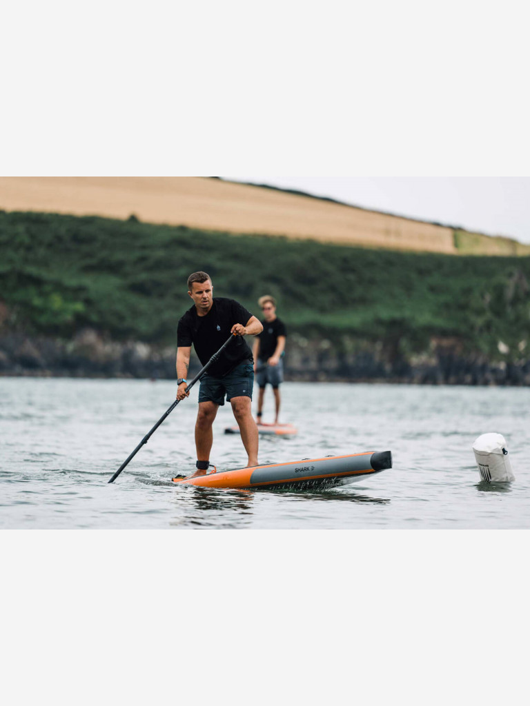 Сапборд надувной двухслойный Shark Touring PRO 14x29, 427x73x15 см