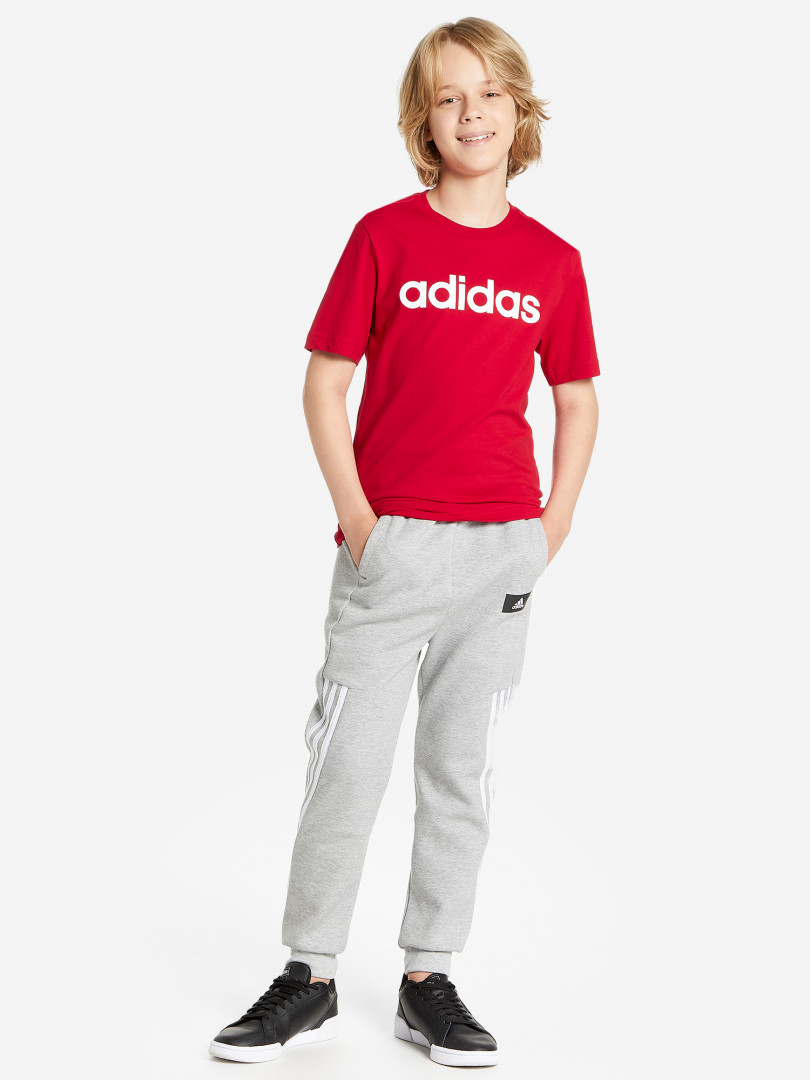 Брюки для мальчиков adidas 28911230299 Серый, размер 152,128, фото 3