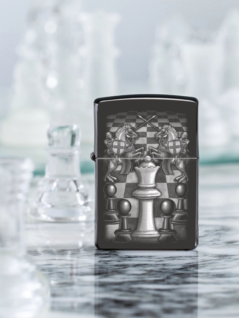 Зажигалка бензиновая ZIPPO 48762 Chess
