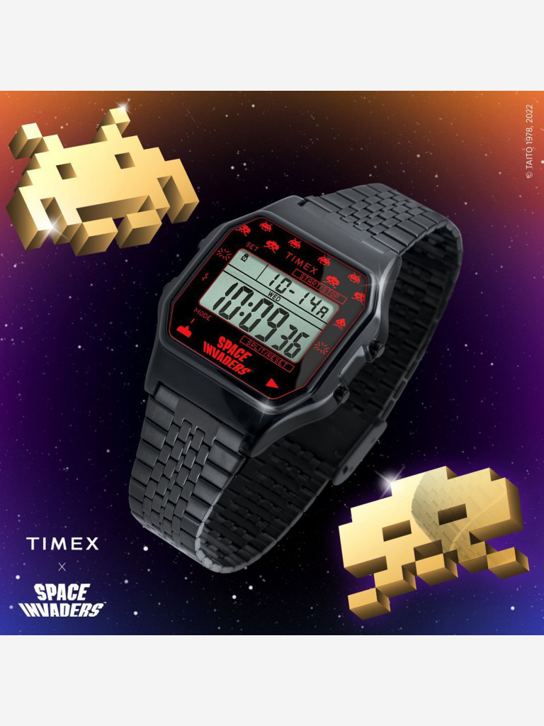 Спортивные часы TIMEX TW2V30200, Электронные, 34 мм, с подсветкой Indiglo