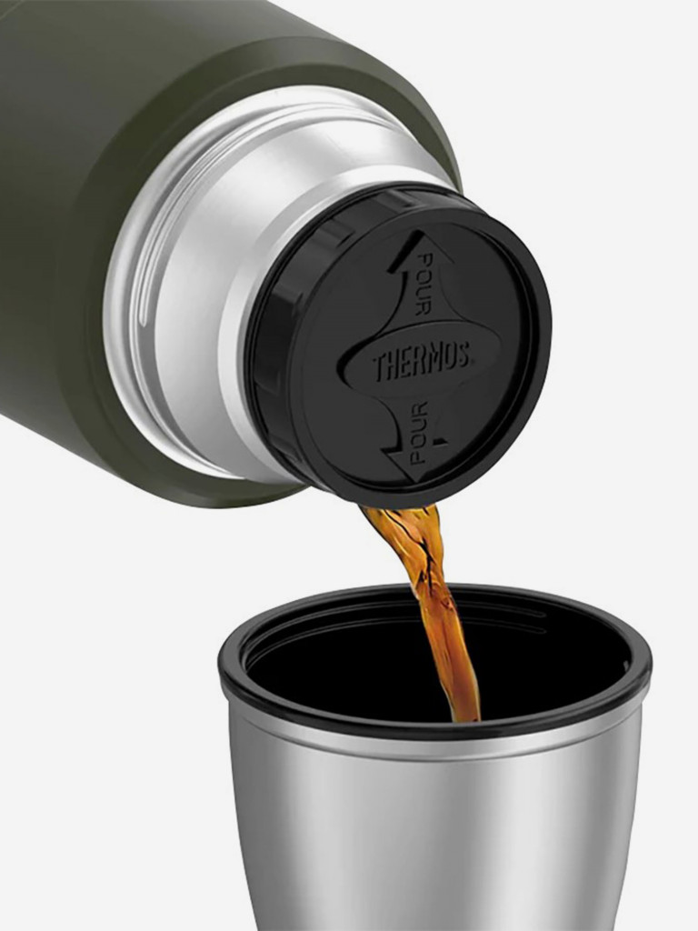 Термос для чая 2 л THERMOS KING-2020 зелёный