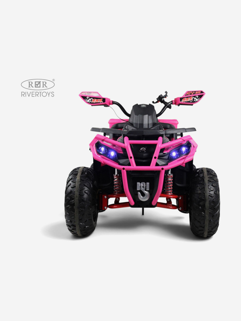 Детский электроквадроцикл RIVERTOYS Z111ZZ розовый