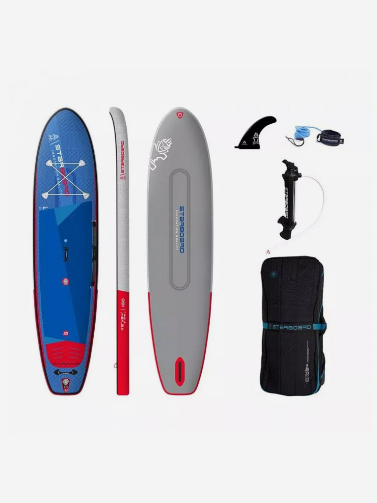 Сапборд надувной двухслойный Starboard iGO Deluxe DC 11.2х31+х6 S24, 340x79x15 см