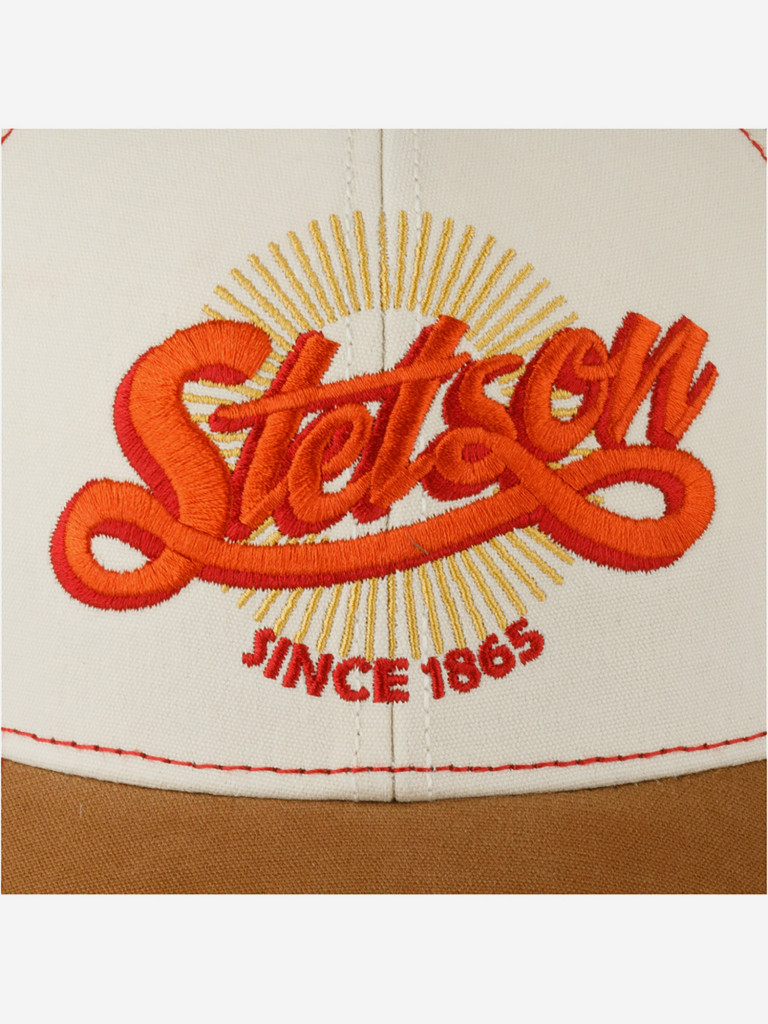 Бейсболка STETSON 7721170 BASEBALL CAP VINTAGE DISTRESSED (коричневый)