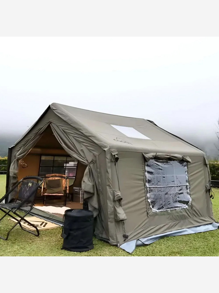 Надувная палатка Coody 10 Green 2–6 человек