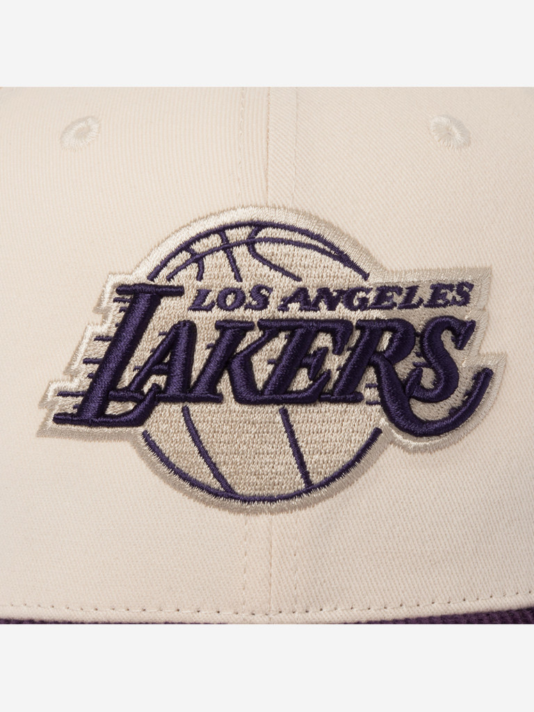 Бейсболка MITCHELL NESS HP16223-LALOFWH Los Angeles Lakers NBA