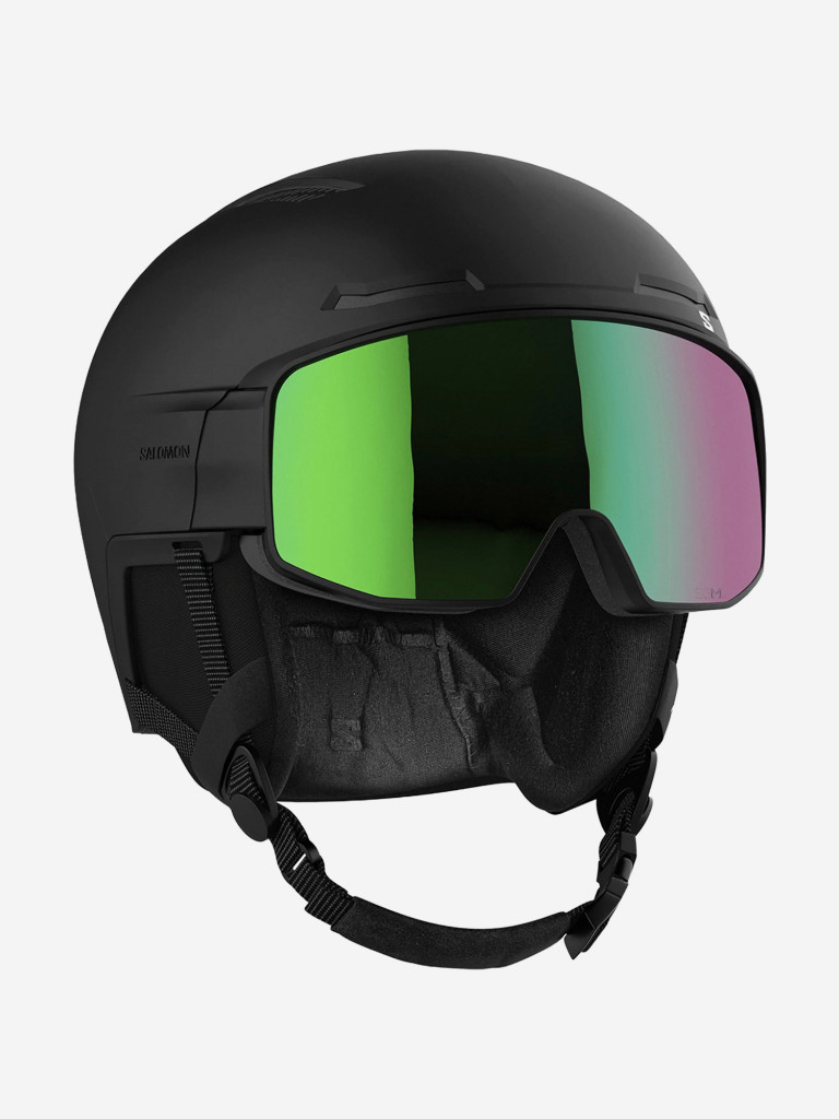 Горнолыжный шлем с визором Salomon Driver Pro Sigma Черный Cat. 2