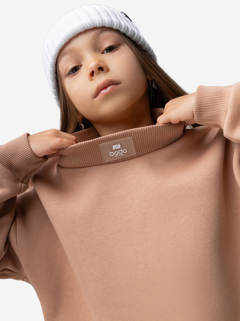 Костюм с начесом для девочек bodo