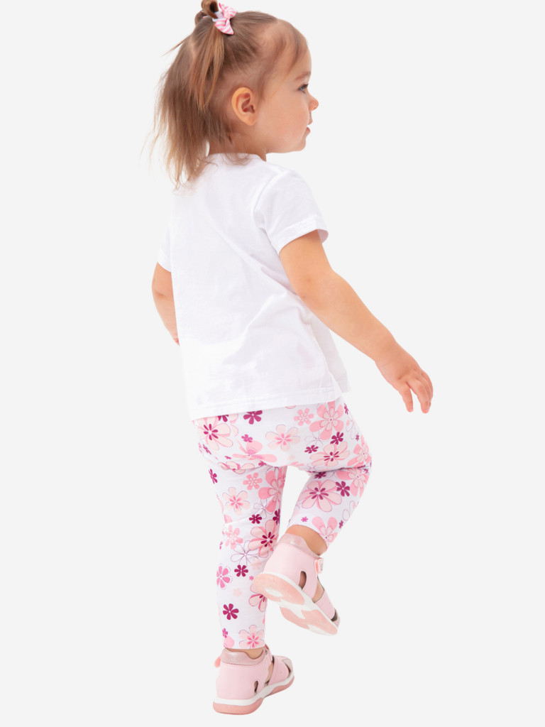 Легинсы для девочек, 2 пары в комплекте PlayToday