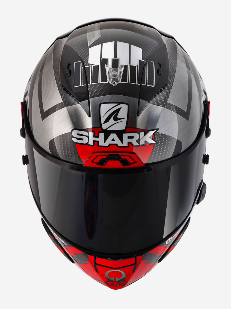 Мотошлем интеграл SHARK RACE-R PRO GP 06 ZARCO WINTER TEST Black/Chrome/Red
