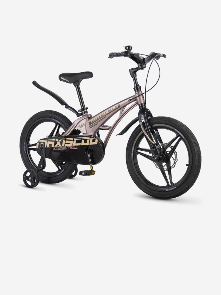Велосипед Детский Maxiscoo Cosmic Deluxe 18'' Бронзовый Матовый (2026) (MSC-C1855D)
