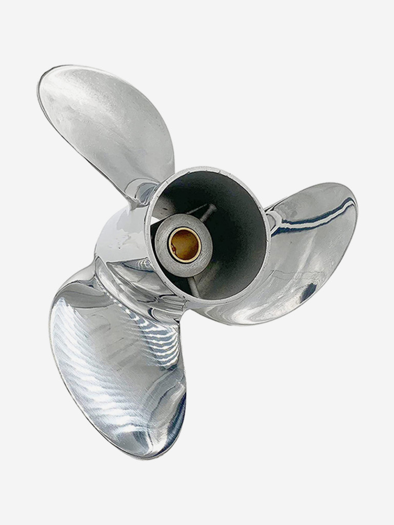 Гребной винт Skipper для Tohatsu 4-6HP, нержавеющий, диаметр 7.8", шаг 8", 3 лопасти